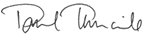 Paul Thwaite - Signature